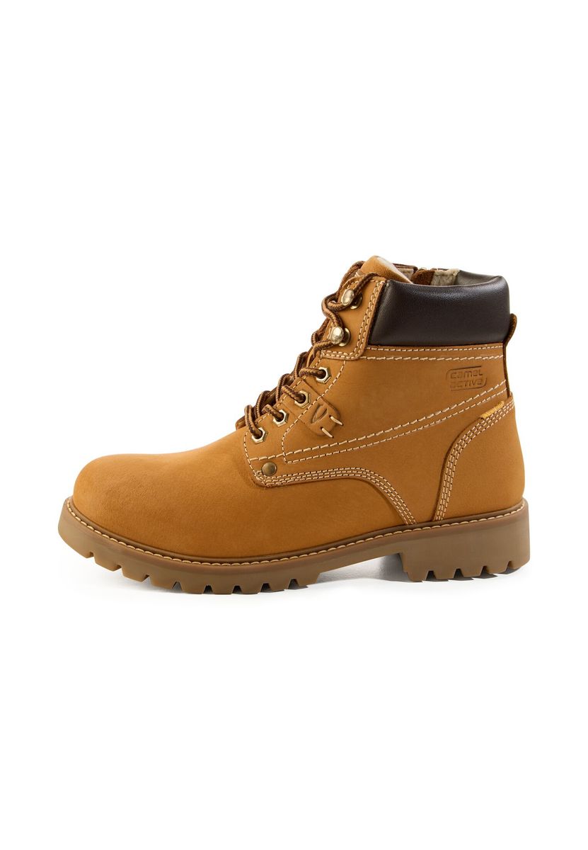 Robuste Nubuk-Schnürstiefel im Utility-Stil