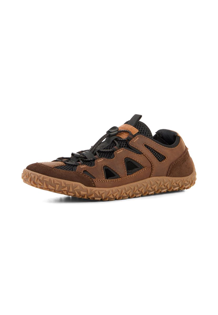 Belüftete Leder-Hybrid-Wanderschuhe
