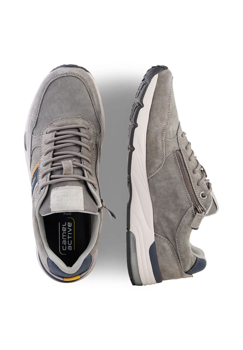 Lässiger ergonomischer Nubuk-Schnürschuh