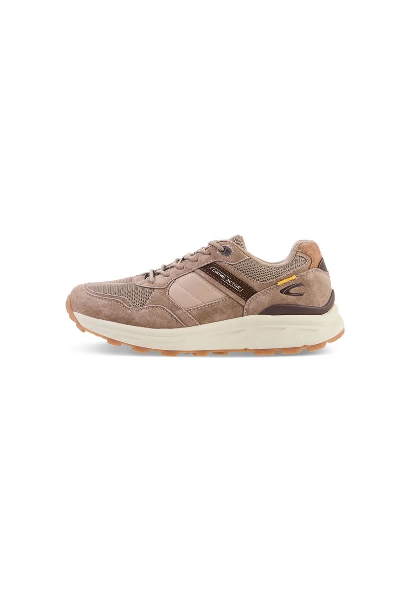 Leichte Sneaker aus Nubuk und Mesh