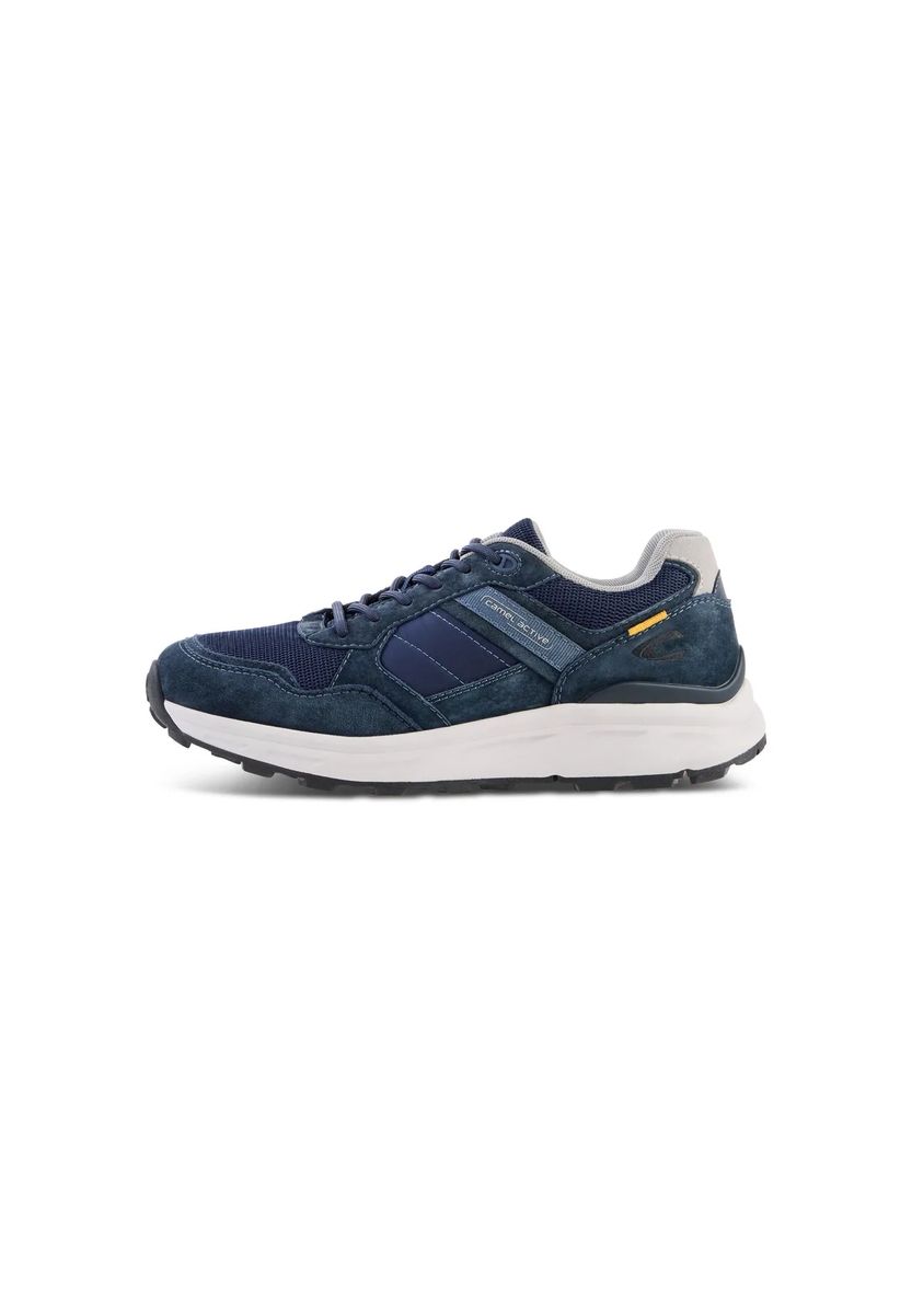 Robuste Sneaker aus Nubuk und Mesh