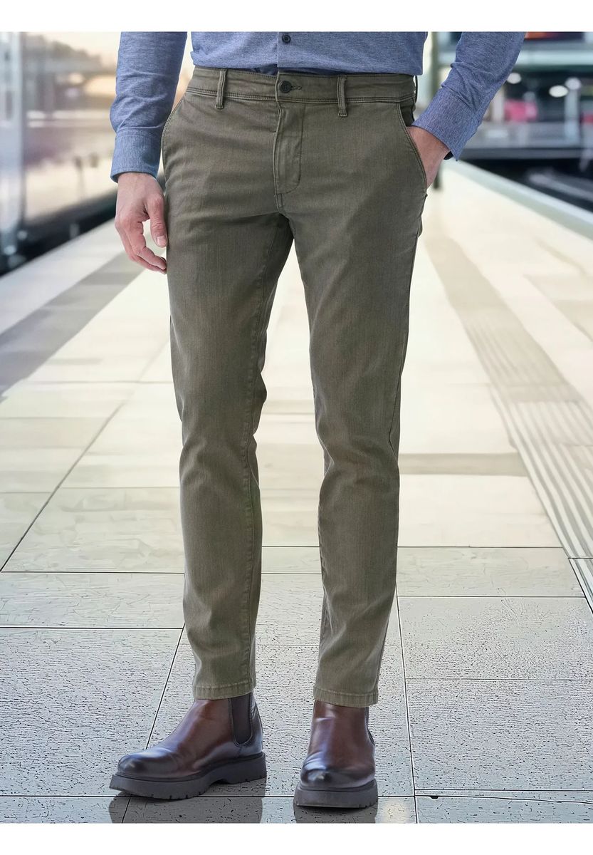Slim Fit Hyperflex Chino-Hose
