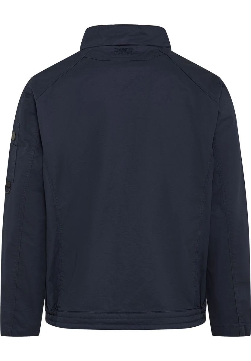 Gerade geschnittener Blouson mit Stehkragen