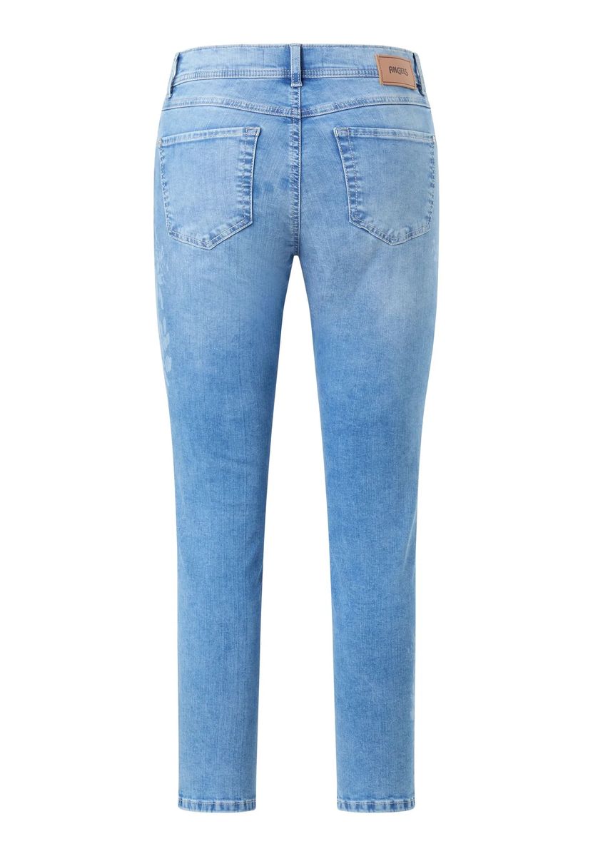 7/8 Jeans mit floralem Print