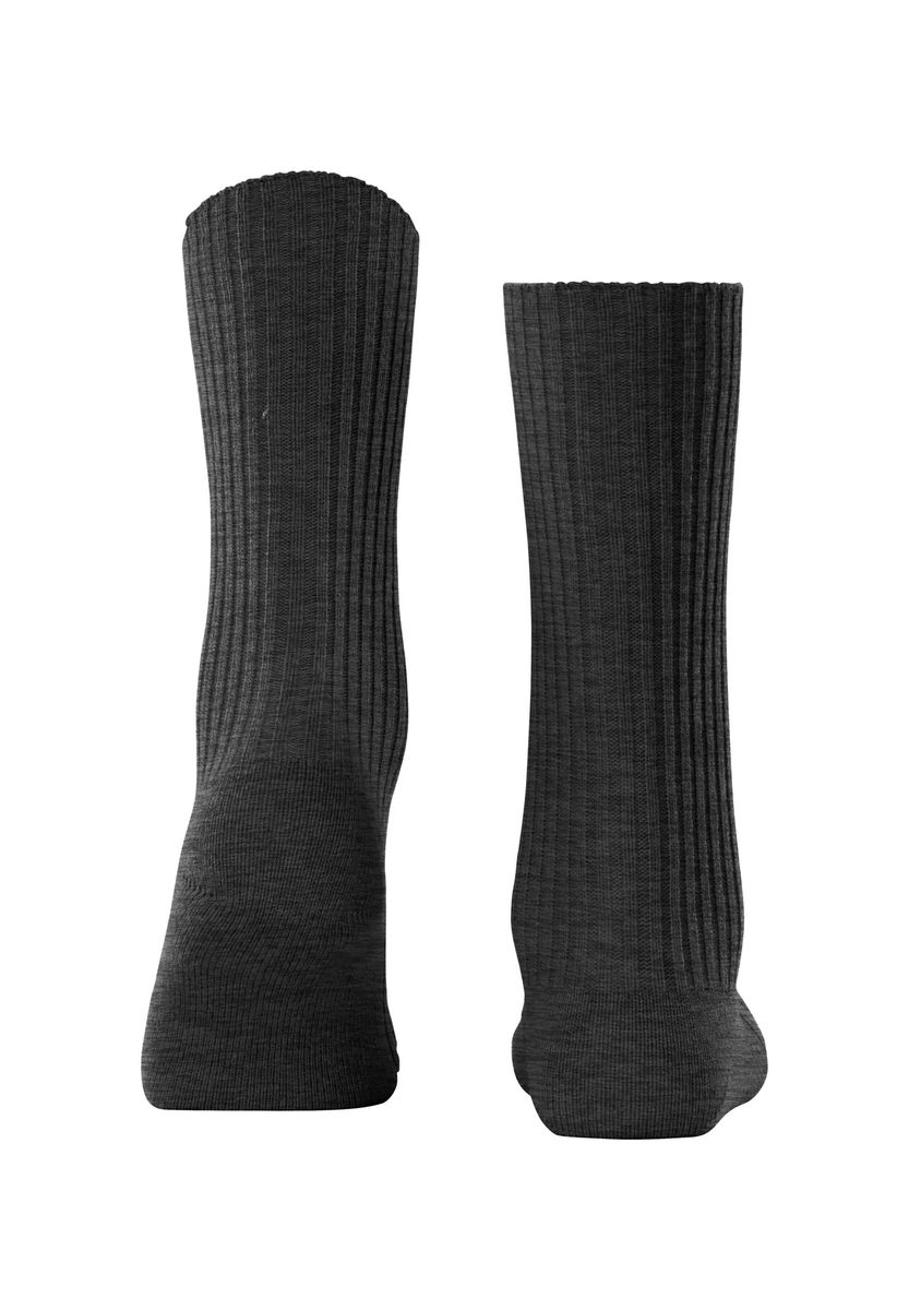 Kuschelige gerippte Woll-Bootsocken