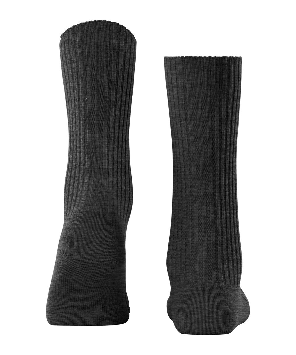 Kuschelige gerippte Woll-Bootsocken
