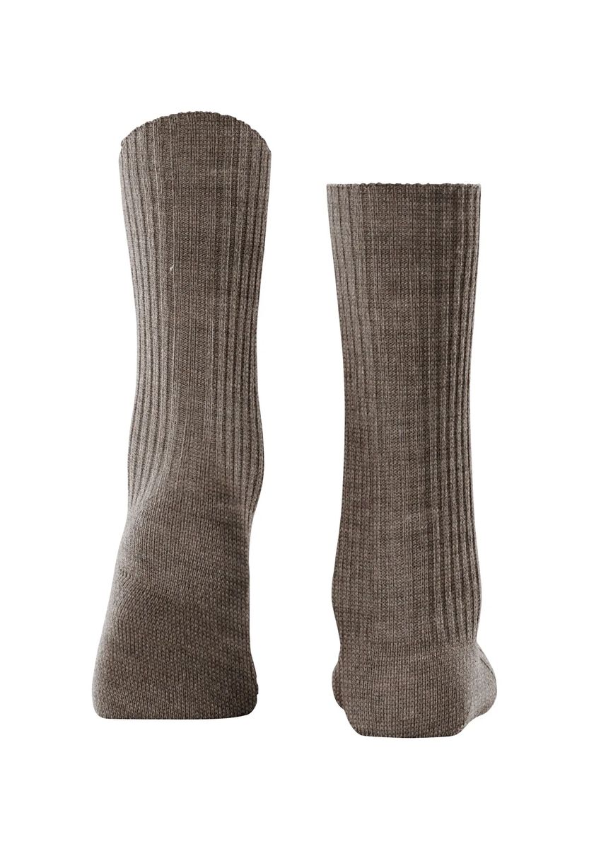 Kuschelige gerippte Woll-Bootsocken