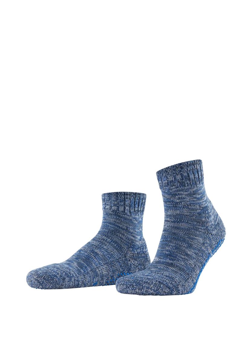 Rutschfeste melierte Kurzsocken