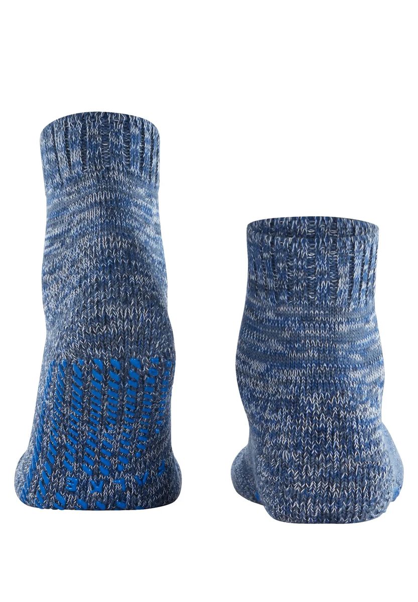 Rutschfeste melierte Kurzsocken