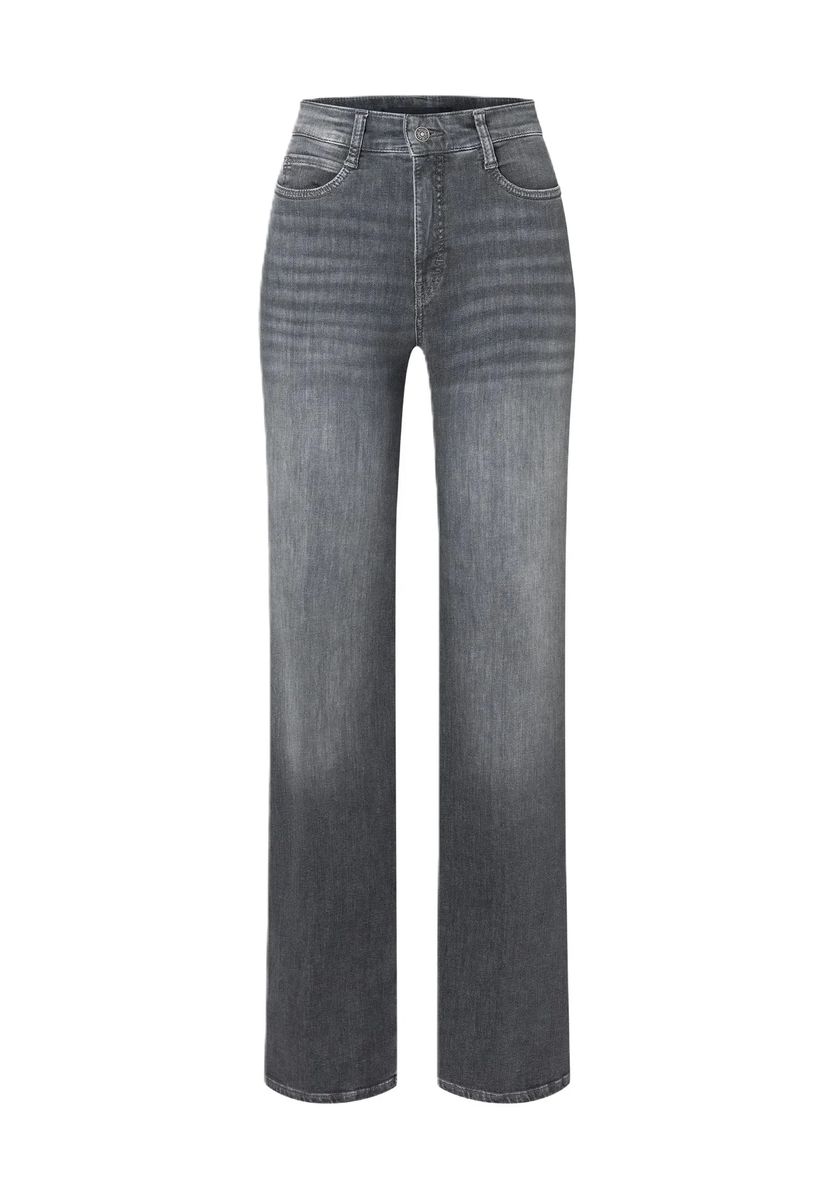High-Waist Wide-Leg Denim-Jeans