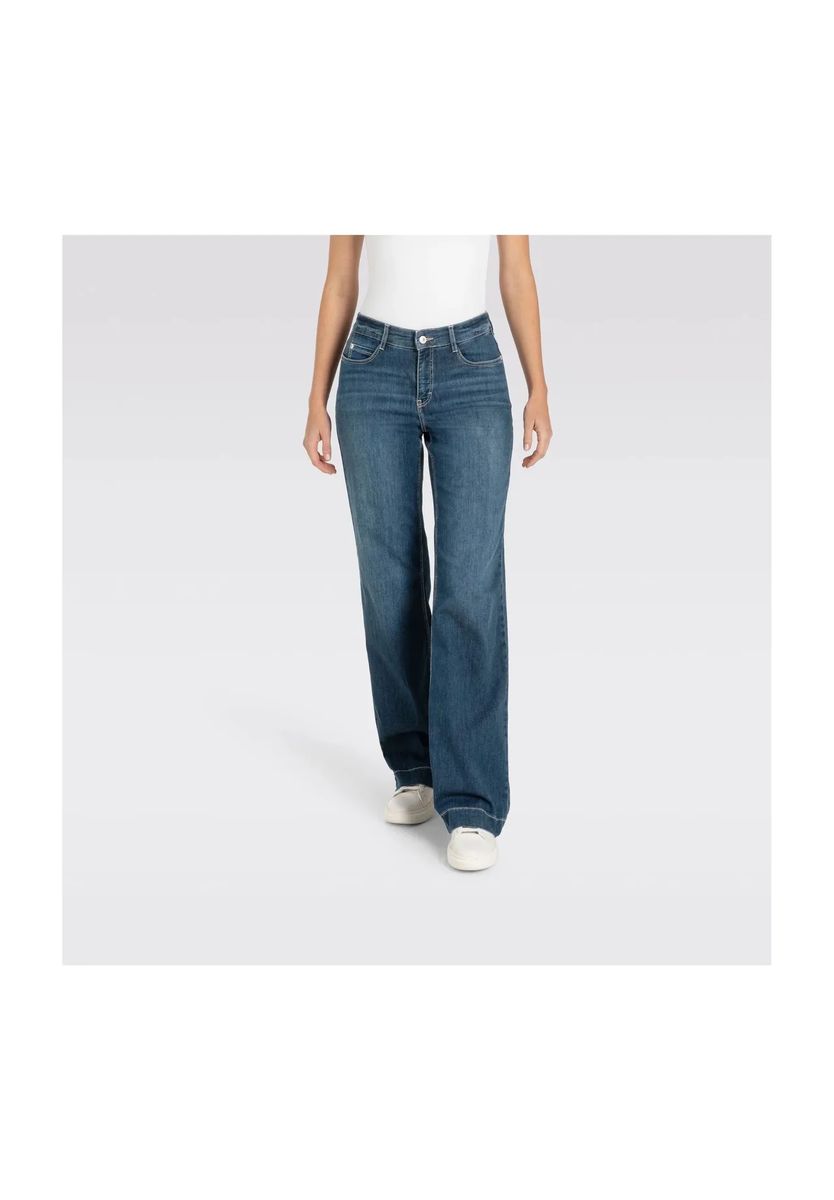 Dream Shaping-Jeans mit weitem Bein