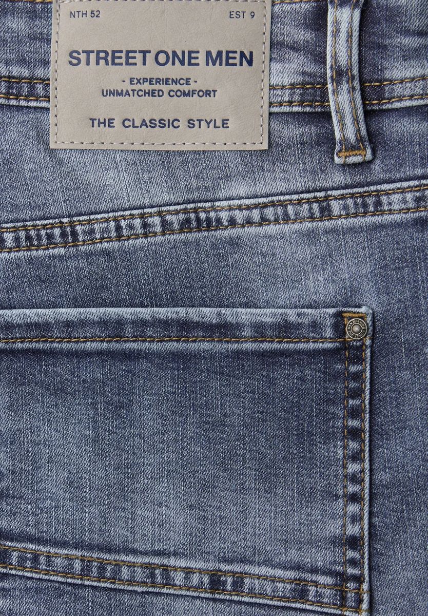 Komfortable Stretch-Denim Bermudas