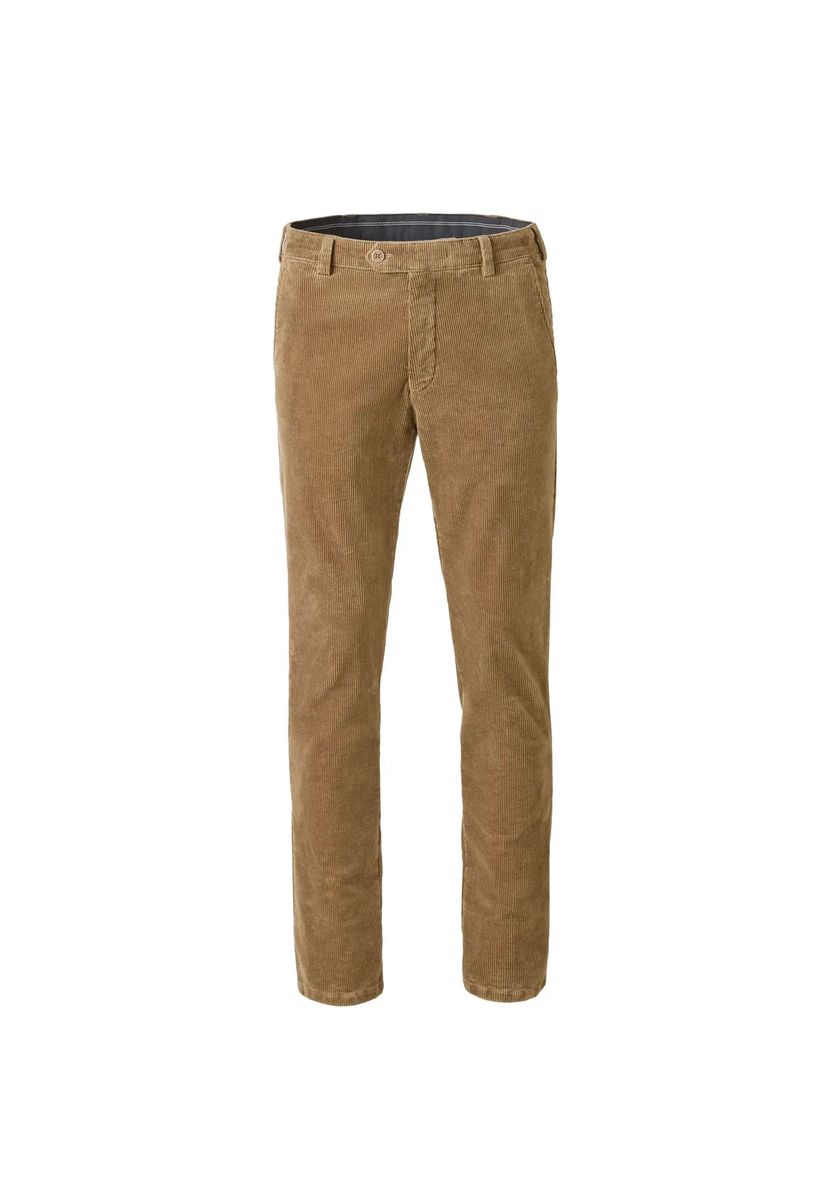 Moderne Slim Fit Cord-Chinohose