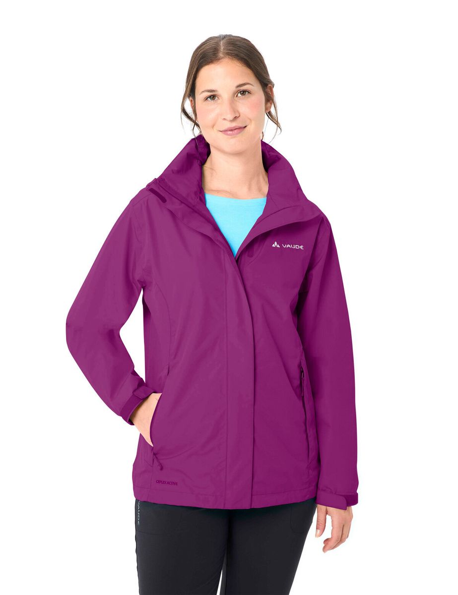 Leichte wasserdichte Outdoorjacke mit Kapuze