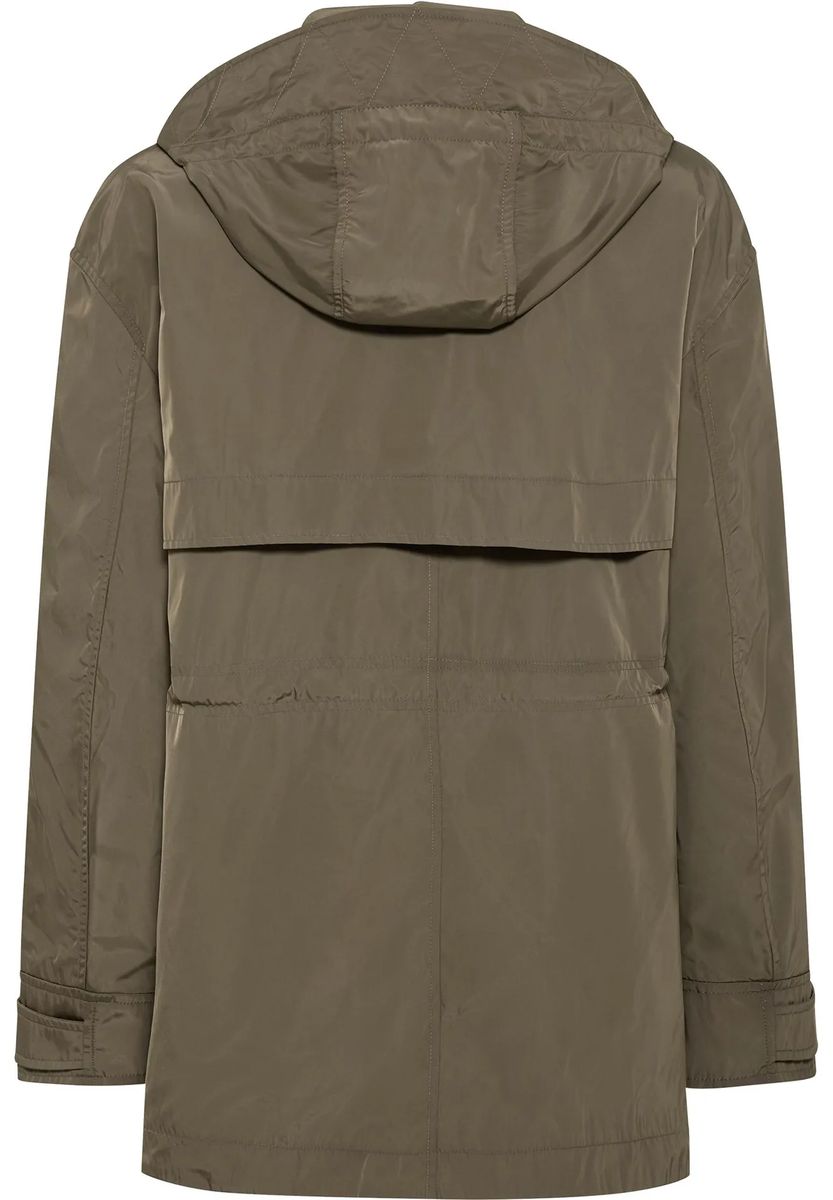Leichter Kapuzenparka mit Kordelzug