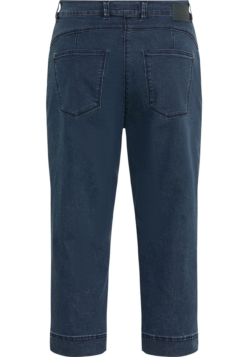Legere Capri-Jeans mit mittlerer Leibhöhe