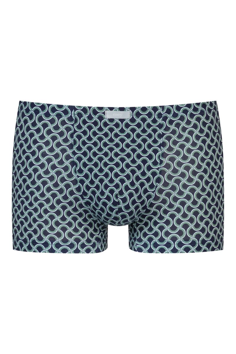 Trunks mit geometrischem Wellenmuster