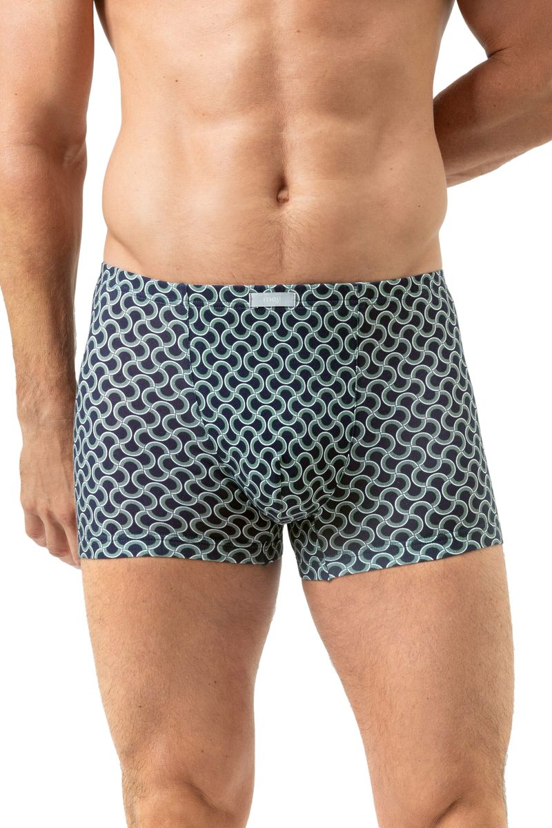 Trunks mit geometrischem Wellenmuster