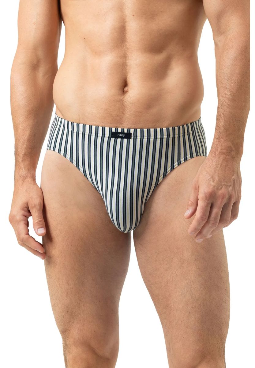 Gestreifter Herren-Slip mit Vertikalstreifen