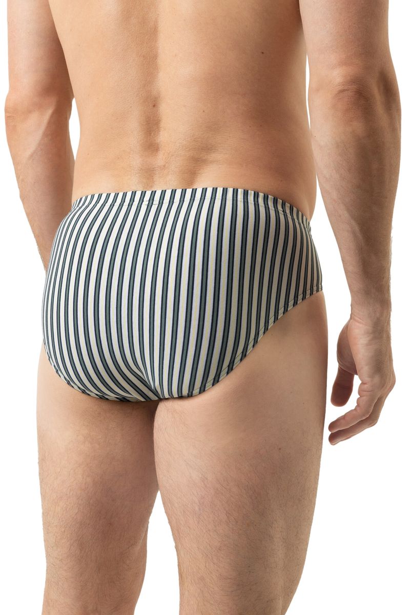 Gestreifter Herren-Slip mit Vertikalstreifen