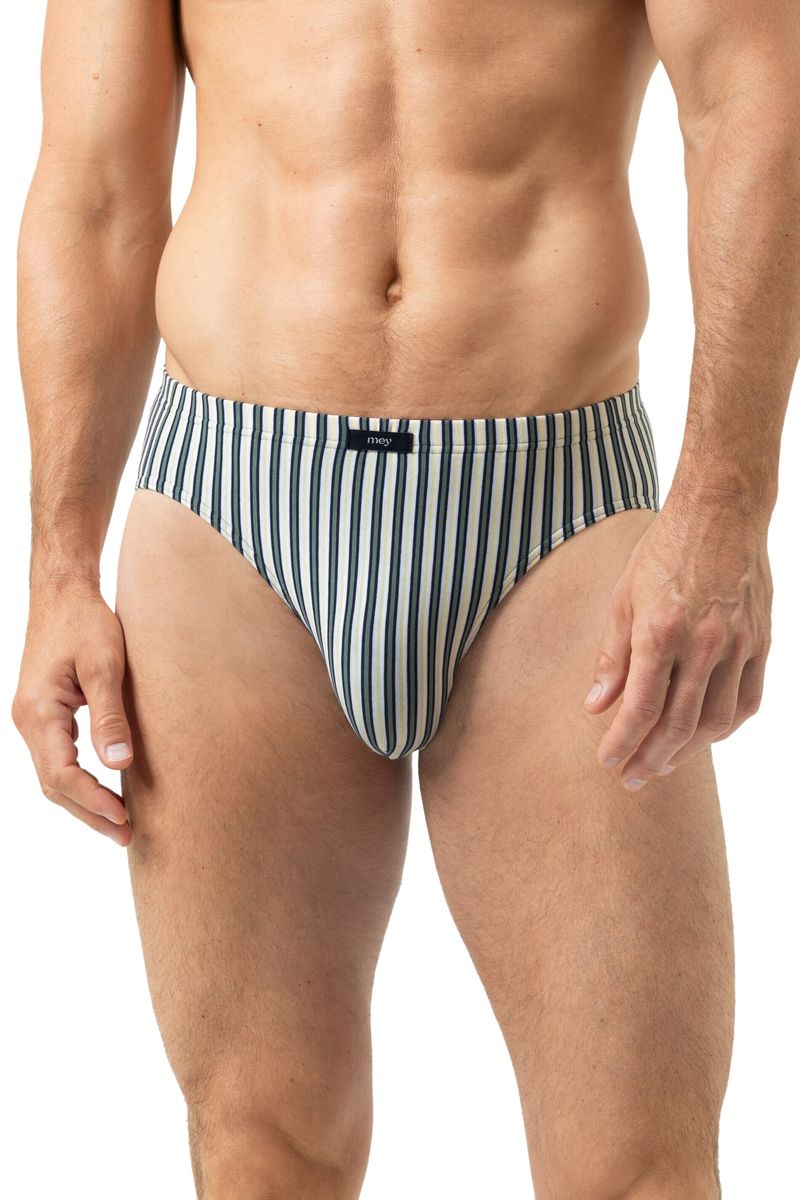 Gestreifter Herren-Slip mit Vertikalstreifen