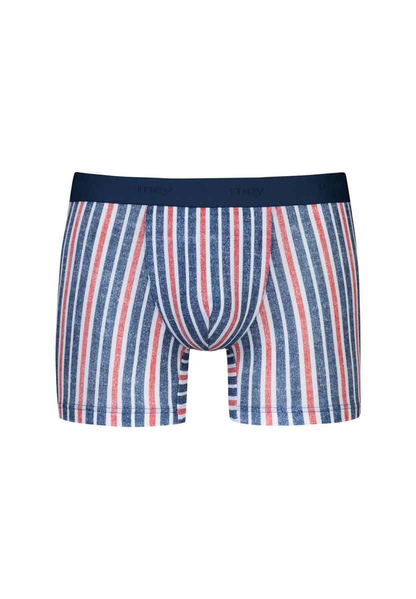 Gestreifte Trunks mit breitem Komfortbund