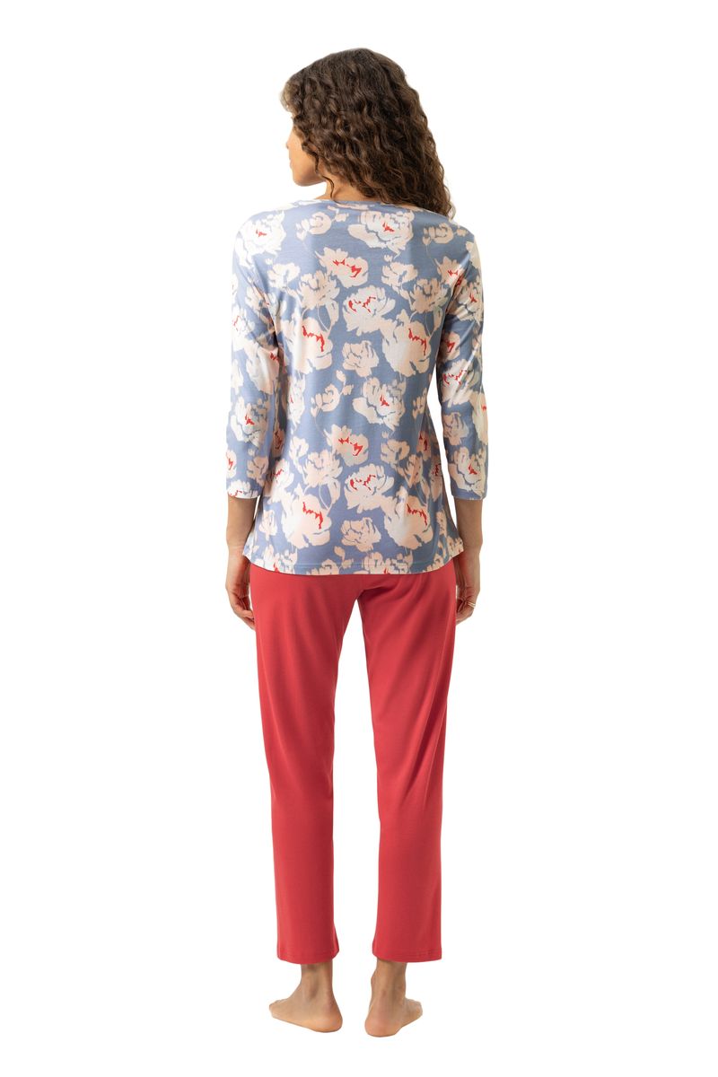 Komfort-Set aus Baumwolle mit Blumenmuster