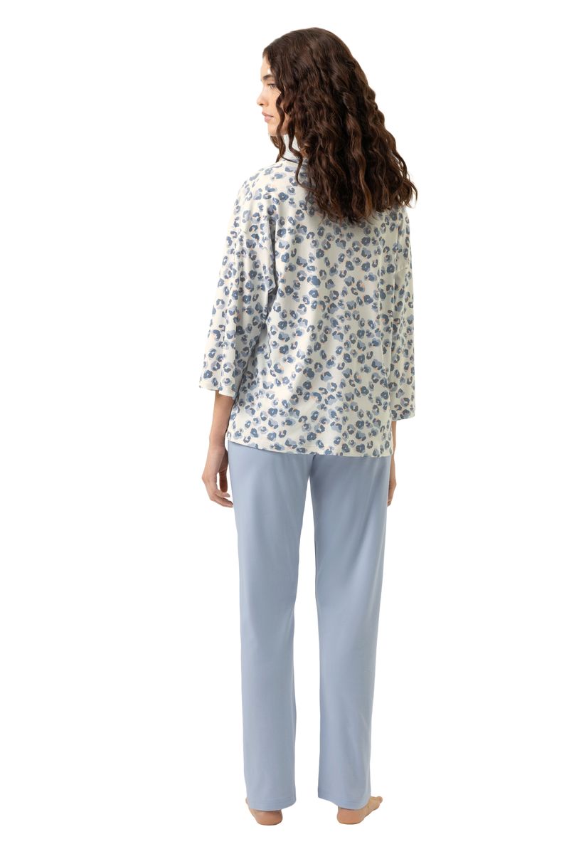 Schlafanzug mit Wild-Violet-Print