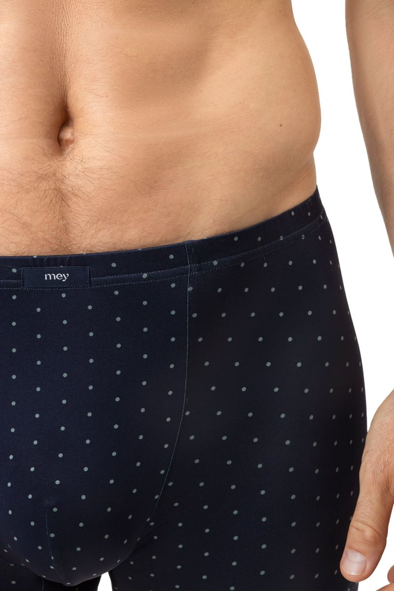 Elastische Trunks mit Pünktchenmuster