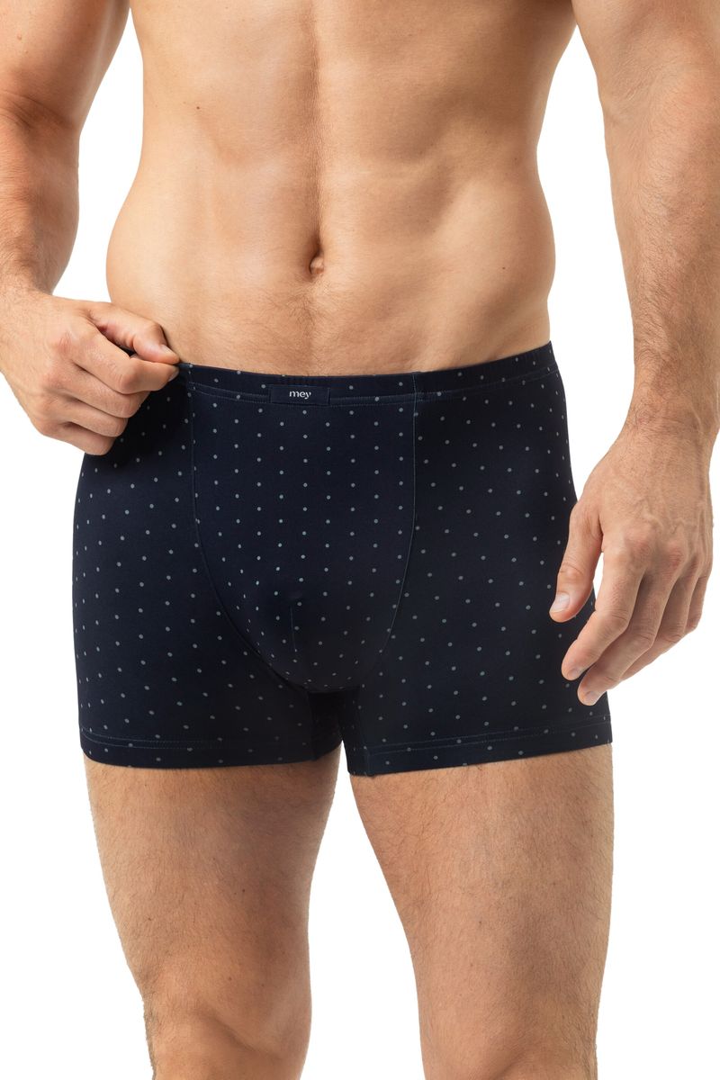 Elastische Trunks mit Pünktchenmuster