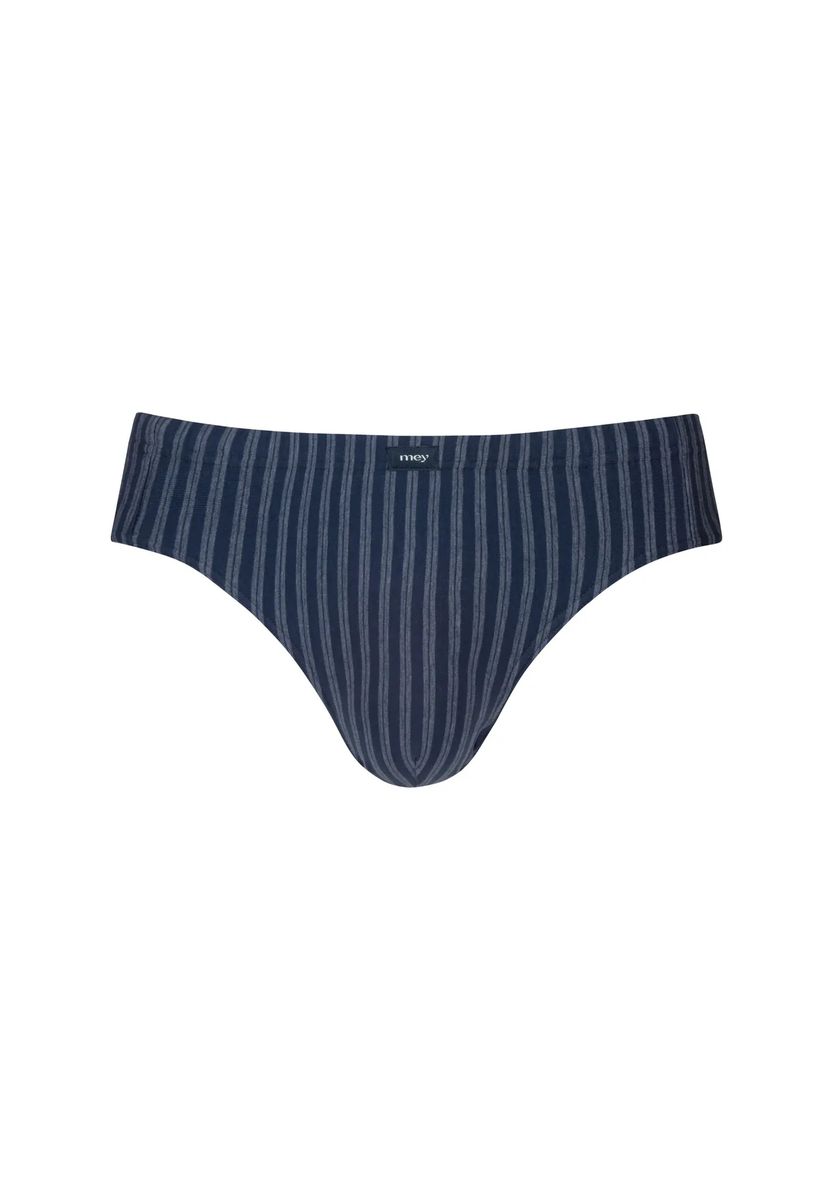 Gestreifter Slip aus Baumwollmischung