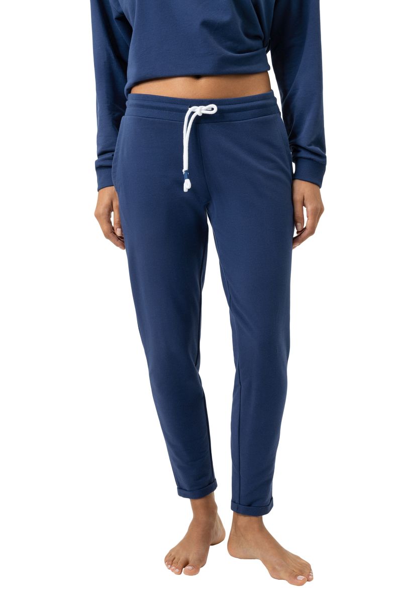 Loungehose mit Tunnelzug aus Jersey