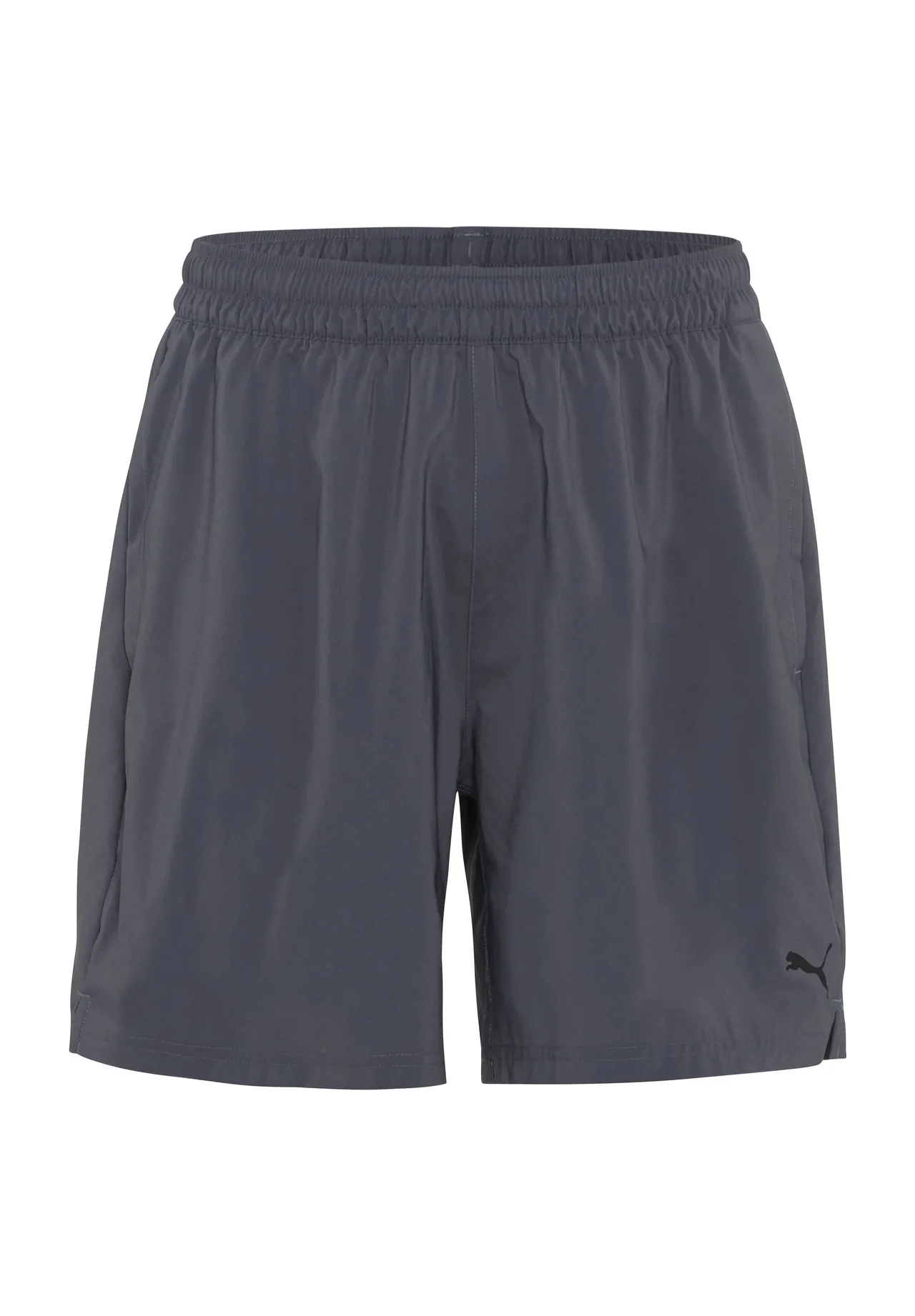 Feuchtigkeitsableitende Trainingsshorts mit gerader Passform