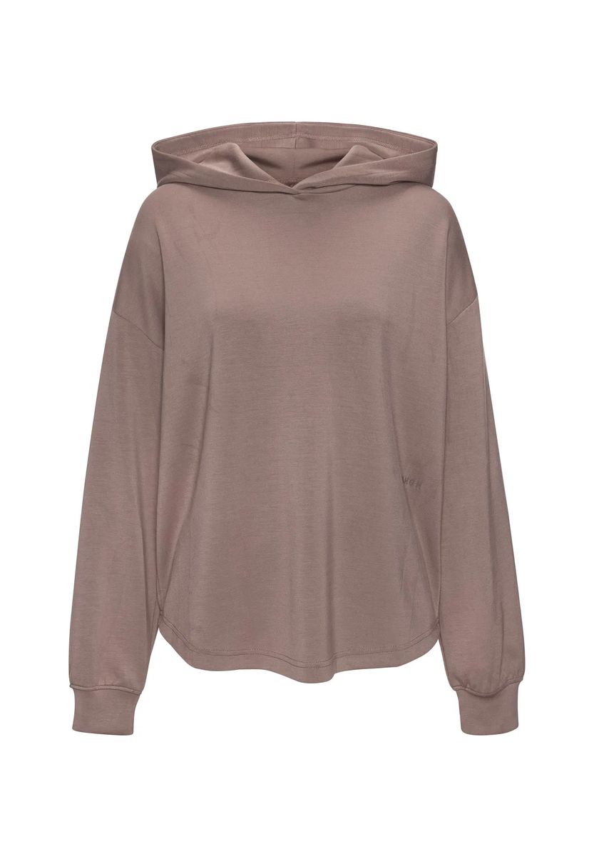 Minimalistisches Kapuzen-Sweatshirt in Lockere Passform