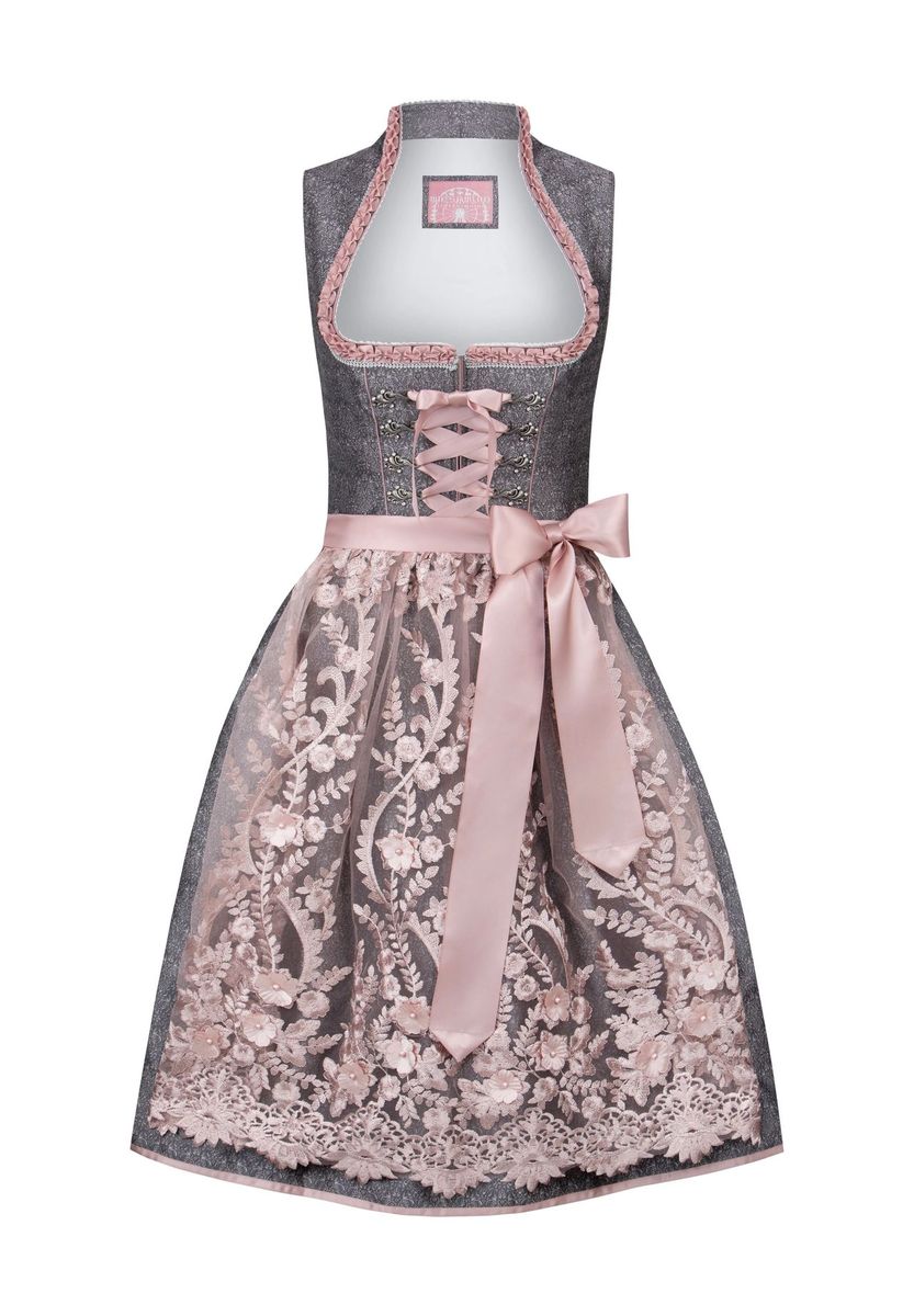 Elegantes Deutsch Dirndl-Kleid mit Spitze