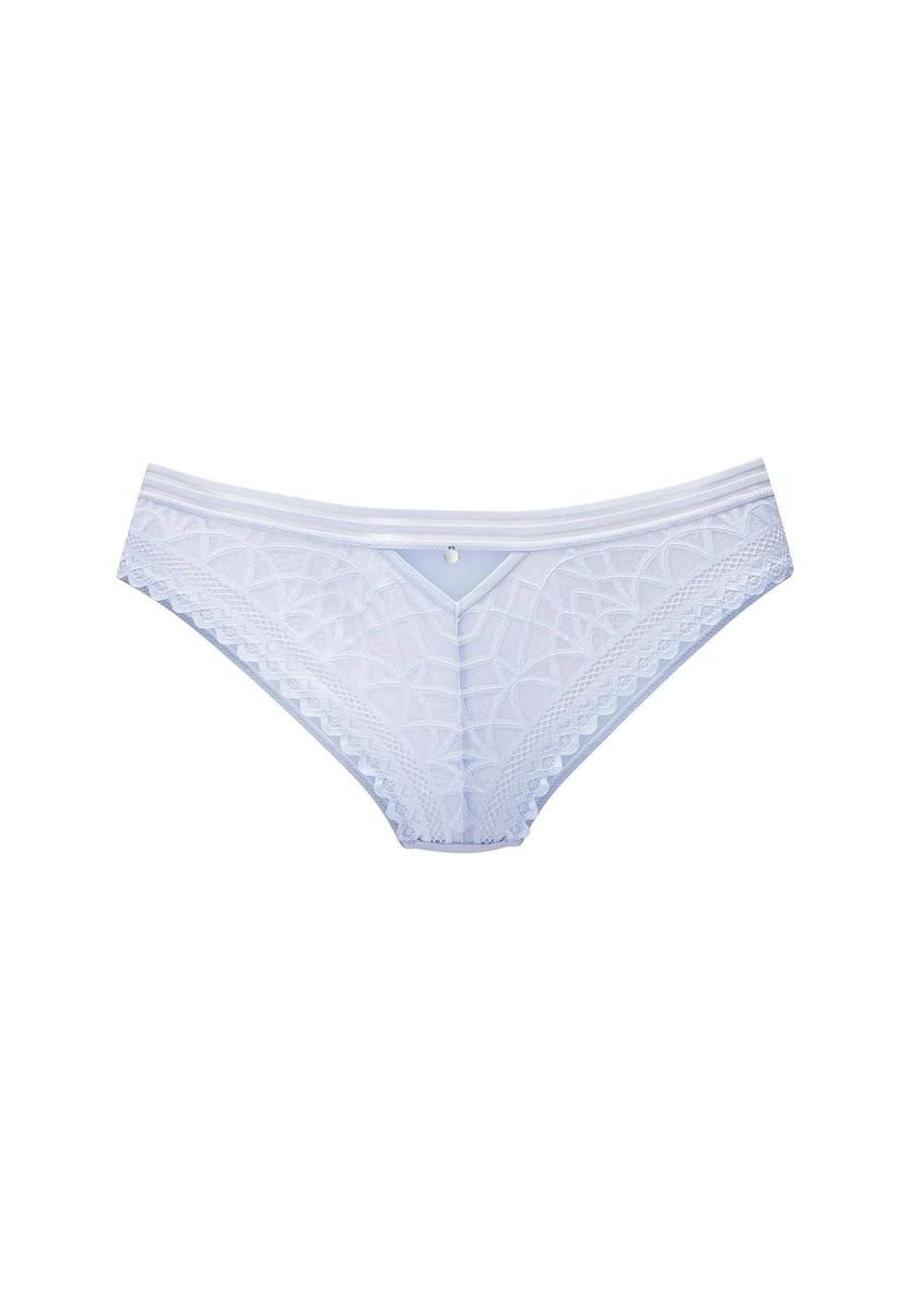 Eleganter Slip mit geometrischer Spitze