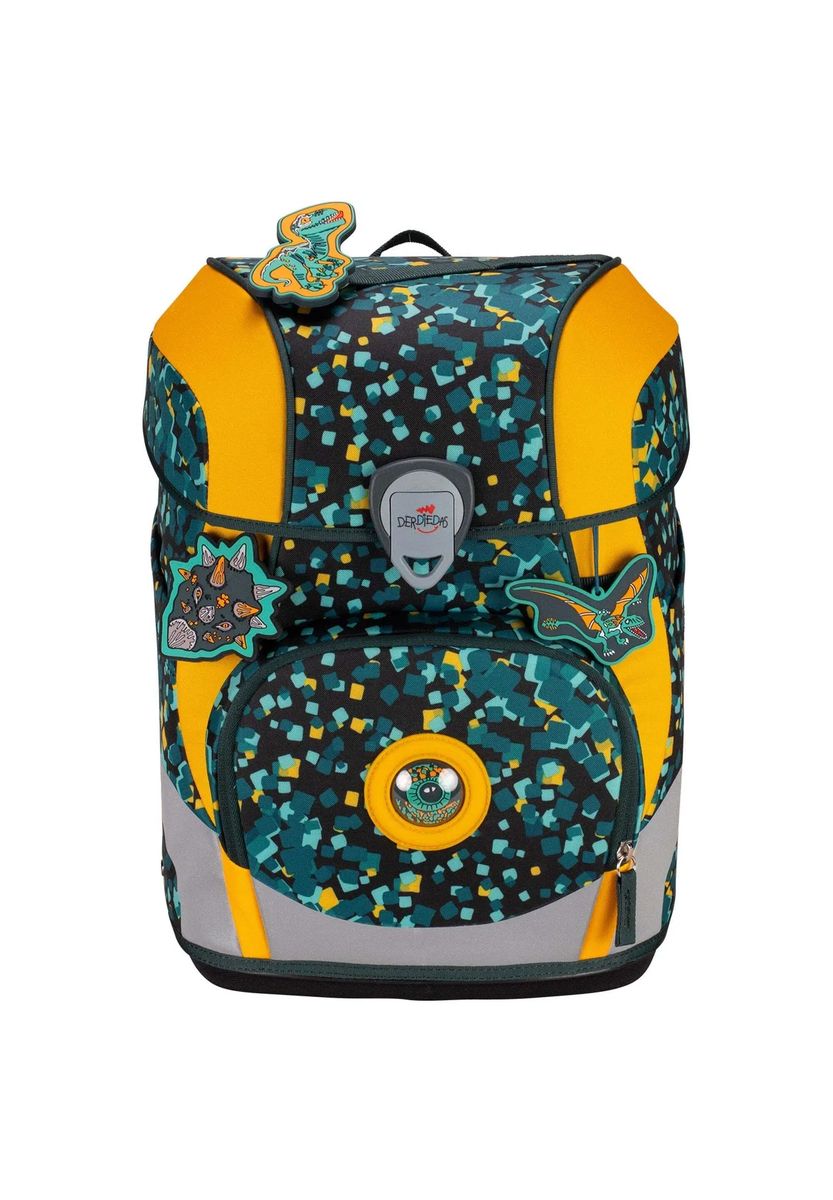 6-teiliges ergonomisches Schulset mit Pixelmuster