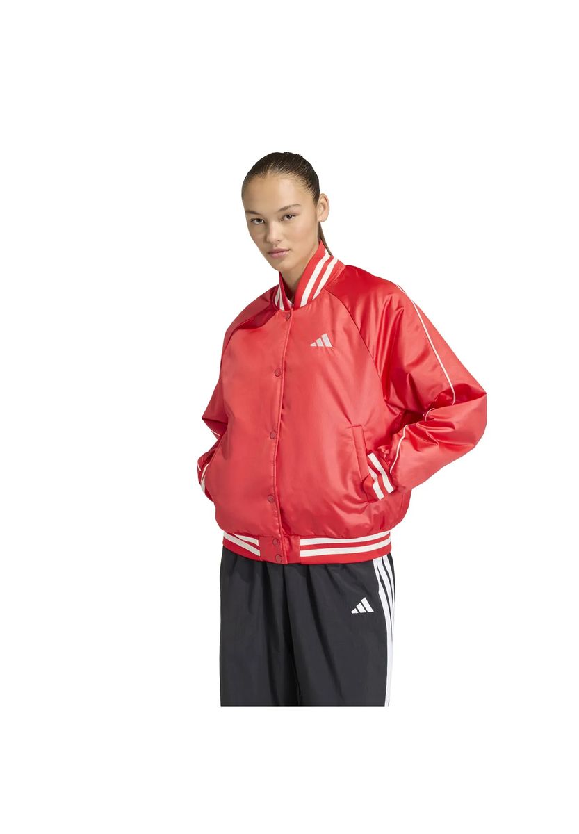 Isolierter Satin Stadium Blouson