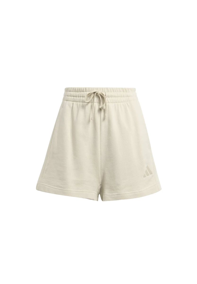 Hochgeschnittene French-Terry-Shorts