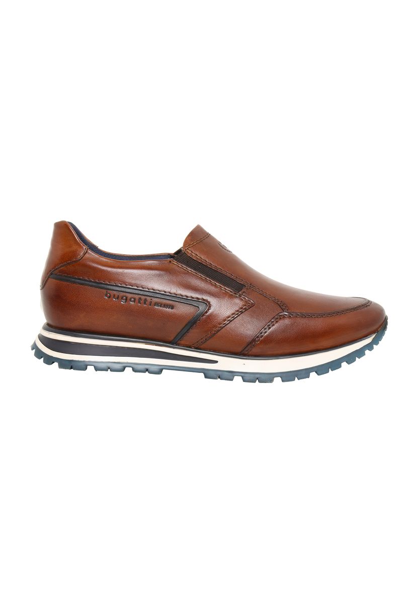 Sportlicher Leder-Sneaker zum Schlüpfen