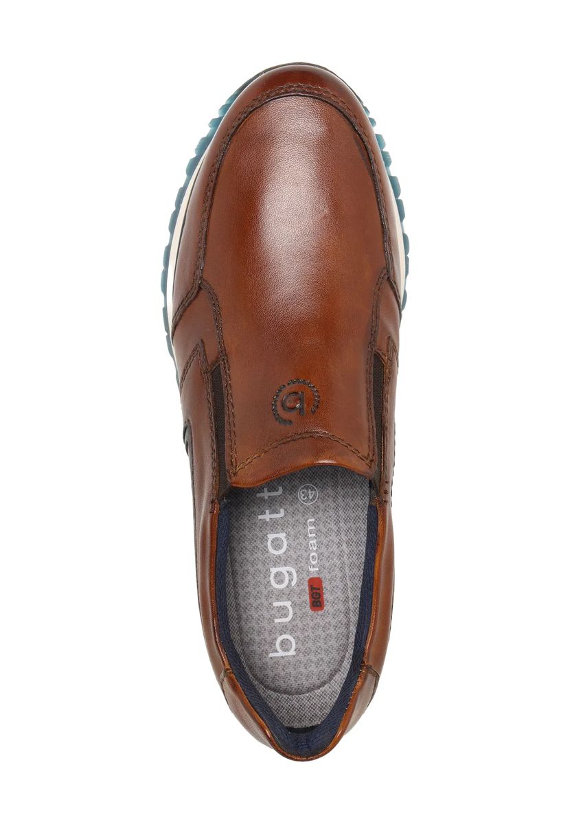Sportlicher Leder-Sneaker zum Schlüpfen