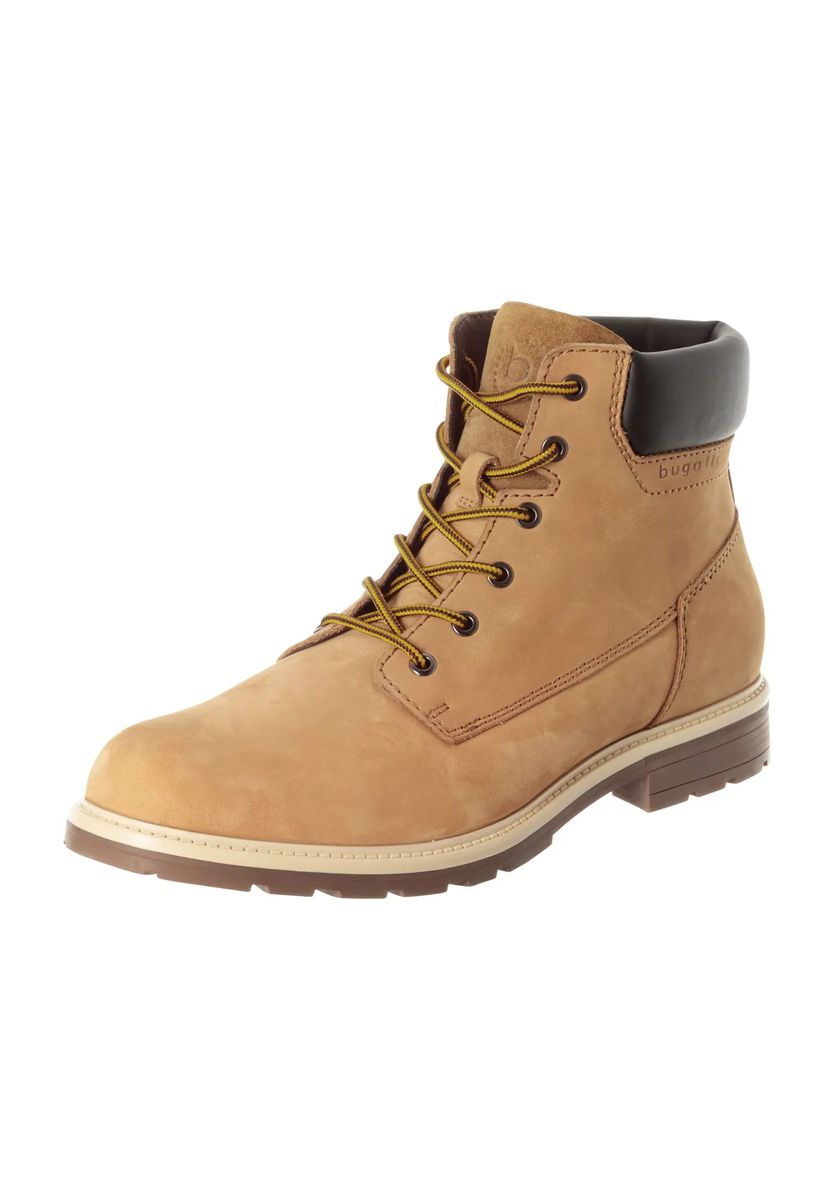 Robuste Leder-Schnürboots