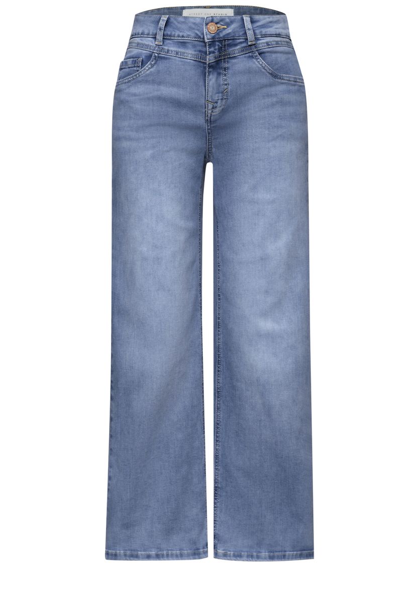 High-Waist Wide-Leg Jeans