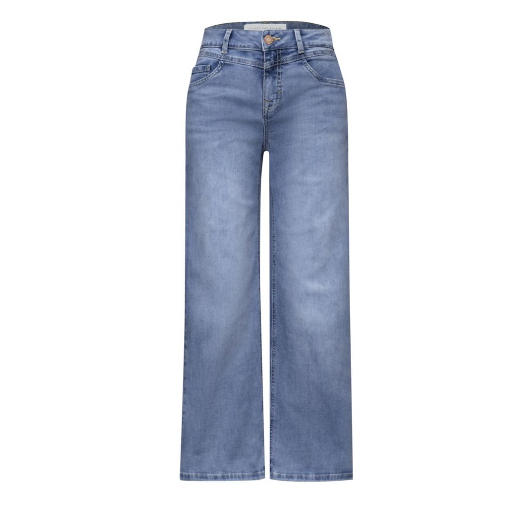High-Waist Wide-Leg Jeans