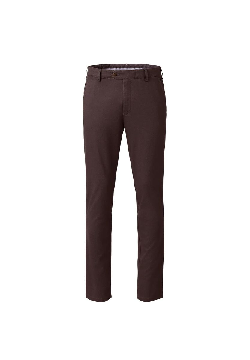 Moderne Slim Fit Print-Chino