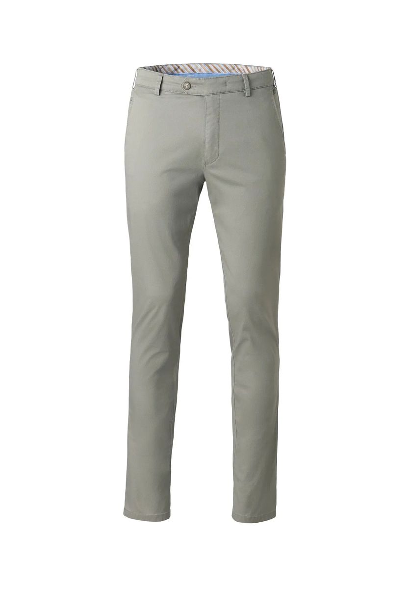 Modern-Fit Chinos mit Micro-Print