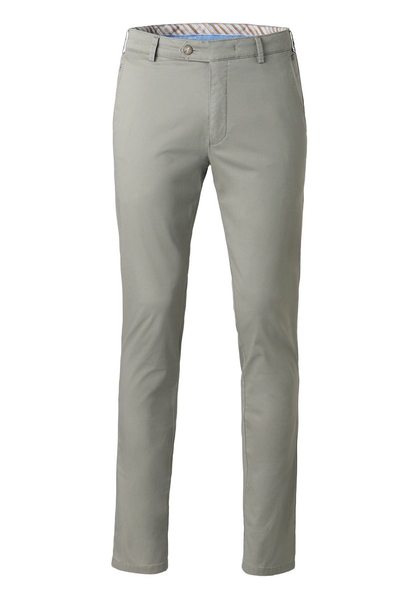 Modern-Fit Chinos mit Micro-Print