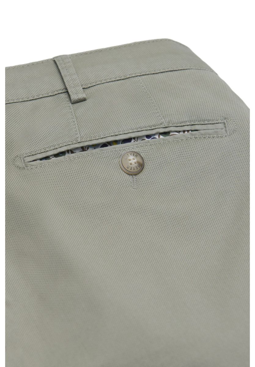 Modern-Fit Chinos mit Micro-Print