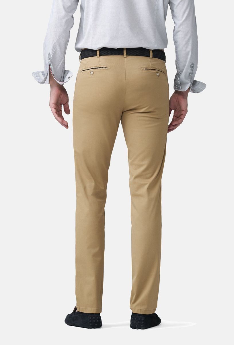 Modern Fit Chino mit Mikromuster