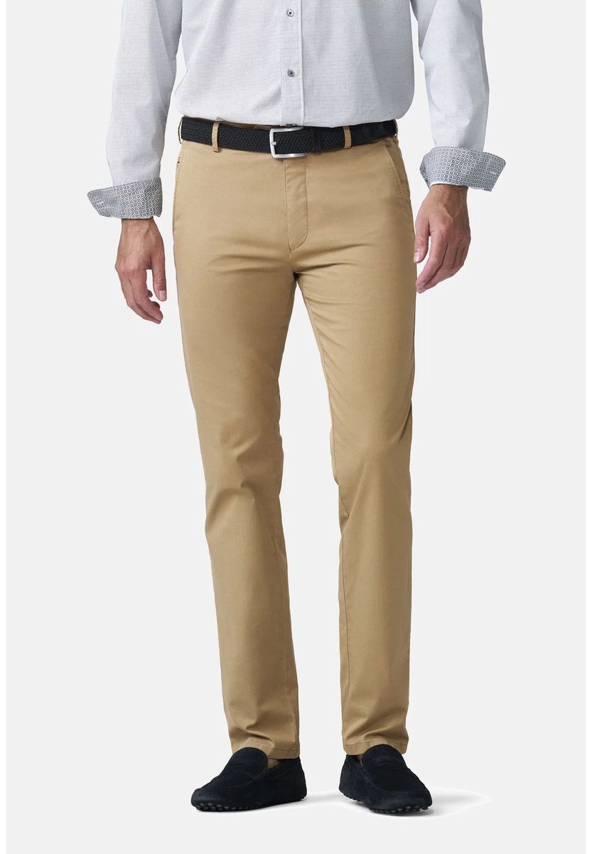 Modern Fit Chino mit Mikromuster